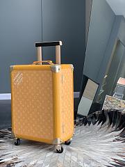 Fortok Louis Vuitton Rolling Trunk Monogram Heritage Canvas Yellow 39x 55x 21cm - 6
