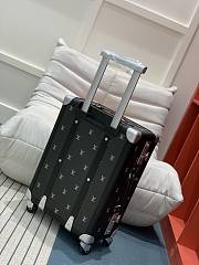 Fortok Louis Vuitton Runway Limited Edition Rolling Trunk Suitcase Black 3 9x 55 x 21cm - 2