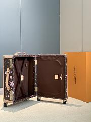Fortok Louis Vuitton x Takashi Murakami Horizon 55 Rolling Suitcase Cherry Blossom 39x 55x21cm - 5