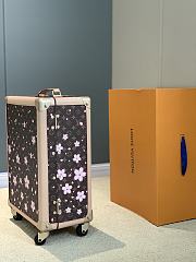 Fortok Louis Vuitton x Takashi Murakami Horizon 55 Rolling Suitcase Cherry Blossom 39x 55x21cm - 4