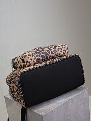 Fortok Saint Laurent Leopard City Backpack 30x38x17cm - 3