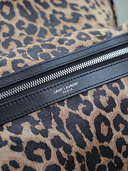 Fortok Saint Laurent Leopard City Backpack 30x38x17cm - 2