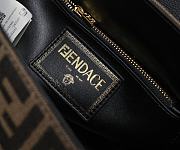 Fortok Versace Pre-Owned x Fendi Fendace La Medusa Top Handle Bag 25×15×22cm - 4