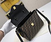Fortok Versace Pre-Owned x Fendi Fendace La Medusa Top Handle Bag 25×15×22cm - 2