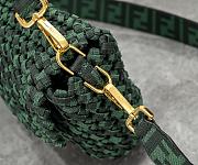 Fortok Fendi Baguette bag Woven green 26*4*13*cm - 3