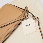 Fortok Fendi Simply Large Shoulder Bag Nude Beige 34.5x4.5x20cm - 3