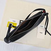 Fortok Fendi Simply Large Shoulder Bag Black 34.5x4.5x20cm - 6