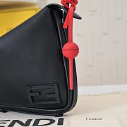 Fortok Fendi Simply Large Shoulder Bag Black 34.5x4.5x20cm - 3