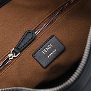 Fortok Fendi Simply Large Shoulder Bag Black 34.5x4.5x20cm - 2