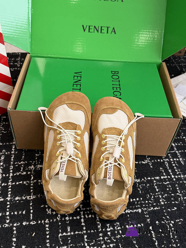 Fortok Bottega Veneta 26ss BV Sneaker Suede Brown - 1