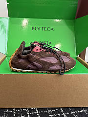 Fortok Bottega Veneta 26ss BV Sneaker Suede Dark Brown - 2
