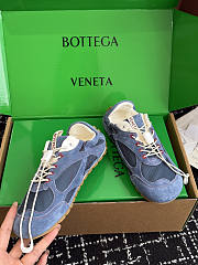 Fortok Bottega Veneta 26ss BV Sneaker Suede Navy Blue - 4