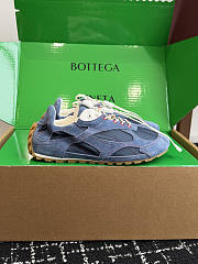 Fortok Bottega Veneta 26ss BV Sneaker Suede Navy Blue - 3
