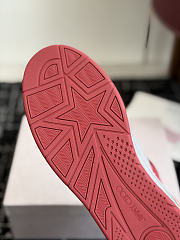 Fortok Jimmy Choo 26ss Florent Glitter Trainer Red - 6