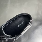 Fortok Hermes Member Loafer Smooth Leather Black  - 2
