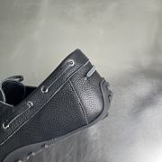 Fortok Hermes Member Loafer Calfskin Leather Black  - 2