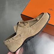 Fortok Hermes Member Loafer Suede Brown 01 - 6