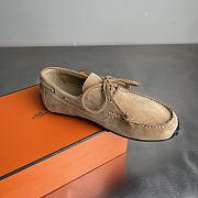 Fortok Hermes Member Loafer Suede Brown 01 - 3