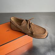 Fortok Hermes Member Loafer Suede Brown 02 - 6