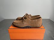 Fortok Hermes Member Loafer Suede Brown 02 - 3