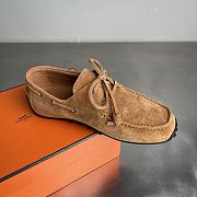 Fortok Hermes Member Loafer Suede Brown 03 - 6