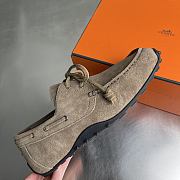 Fortok Hermes Member Loafer Suede Brown 04 - 6