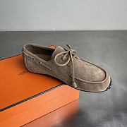 Fortok Hermes Member Loafer Suede Brown 04 - 5