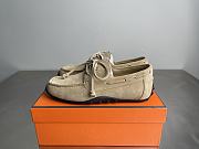 Fortok Hermes Member Loafer Suede Brown 05 - 6