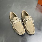 Fortok Hermes Member Loafer Suede Brown 05 - 5