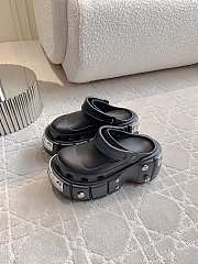 Fortok Balenciaga HardCrocs Black 11cm - 1