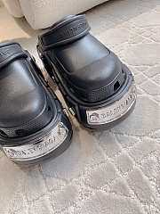 Fortok Balenciaga HardCrocs Black 11cm - 5