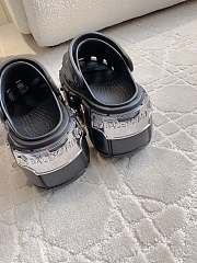Fortok Balenciaga HardCrocs Black 11cm - 4