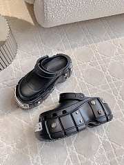 Fortok Balenciaga HardCrocs Black 11cm - 2