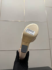 Fortok Jimmy Choo Kesia 120 Satin Beige Heels  - 6