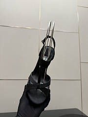 Fortok Jimmy Choo Kesia 120 Satin Black Heels  - 5