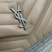 Fortok Saint Laurent Loulou Small Shoulder bag Beige 25*17*9cm - 2