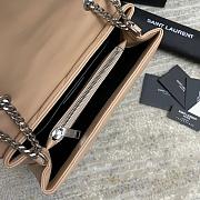 Fortok Saint Laurent Loulou Small Shoulder bag Beige 25*17*9cm - 3