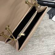 Fortok Saint Laurent Loulou Large Shoulder bag Beige Gold Hardware 32*22*11cm - 4