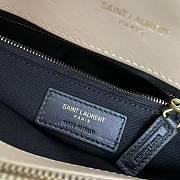 Fortok Saint Laurent Loulou Large Shoulder bag Beige Gold Hardware 32*22*11cm - 5