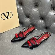 Fortok Valentino Garavani Pumps Cherryfic Black 5cm - 4