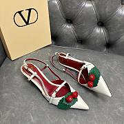 Fortok Valentino Garavani Pumps Cherryfic White 5cm - 2