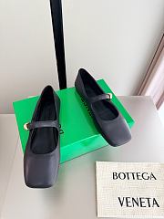 Fortok Bottega Veneta Charlotte Mary-Jane Ballerina Black - 5