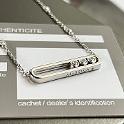 Fortok Messika Pavé Necklace Baby Move Gold/ Silver Necklace - 5