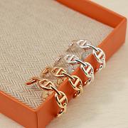 Fortok Hermes Chaine d'ancre Enchainee Earrings - 1