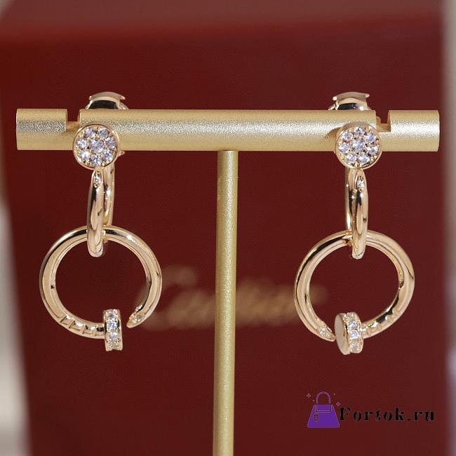 Fortok Cartier Juste un Clou Earrings - 1