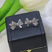 Fortok Graff White Gold and Diamond Tilda's Bow Stud Earrings - 5