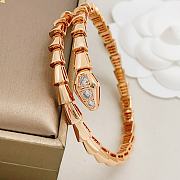 Fortok BVLGARI Serpenti Viper bracelet Rose Gold - 6