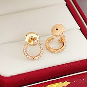 Fortok Cartier Juste un Clou Earrings Rose Gold  - 2