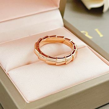 Fortok Bvlgari Serpenti Viper ring Rose Gold