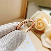 Fortok Bvlgari Serpenti Viper ring Rose Gold - 5